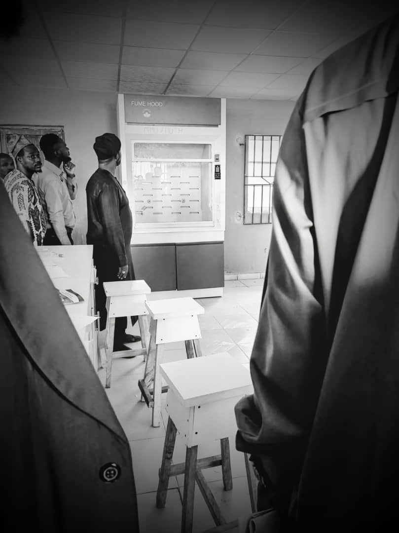 MDCN team inspecting laboratory facilities